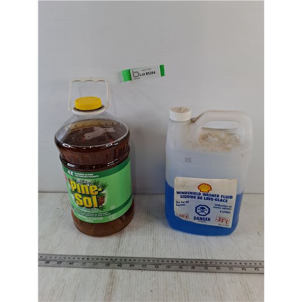 Pine-Sol and Windshield Washer Fluid Opened No Shipping