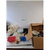 Image 1 : Utensils, (2) Skillets, Food Containers, Assorted Cups and Jars, Misc