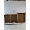 Image 1 : (3) Wicker Baskets