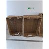 Image 3 : (3) Wicker Baskets