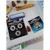 Image 4 : Assorted Thermometers, (3) Clothing Irons, Pipette, Magnifying Glass