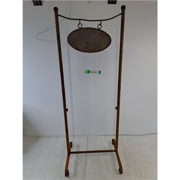 *Small Metal Sign Post with Hanging Sign for Outdoors No Shipping