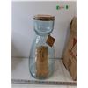 Image 3 : Green Bottle Terrarium Glass Jug with Trowel and Garden Fork