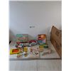 Image 1 : Pastry Cloth, Icing Set, Tongs, Plastic Grater, Misc