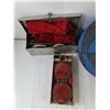 Image 3 : Ford Reflector Flares, Spalding 28.5" Basketball, Milk Crate No Shipping
