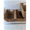 Image 2 : (4) Wicker Baskets