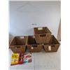 Image 1 : (4) Wicker Baskets, Meat Thermometer, Cake Decoration Set As-Is
