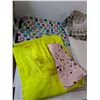 Image 2 : Assorted Fabric Sheets and Twin Sized Bedsheet