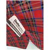 Image 4 : Red Checkered Vest Jean Vous for Men 2XF with Bow Tie