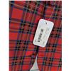 Image 5 : Red Checkered Vest Jean Vous for Men 2XF with Bow Tie