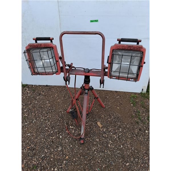 **Powerlight Floodlight Untested As-Is No Shipping