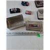 Image 6 : (2) Nascar Tins, (2) Small Display Cars, Halloween Headrest Cover
