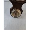 Image 7 : 60" x 80" White Oval Table Cover, Metal Plate, Taylor Weather Device