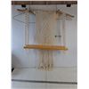 Image 1 : Macrame Plant Shelf