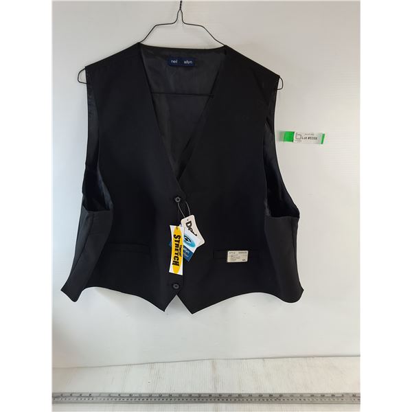 Neil Allyn Black Vest 4XL