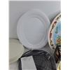 Image 4 : (2) Oval Serving Platters, Tupperware Chip & Dip Plate, Thermal Gravy/Sauce Keeper, Misc