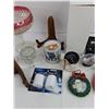 Image 3 : Footed Bowl, Tea Light Holders, Decorative Plate Holdera, Wine Set, Coasters, Misc