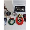 Image 4 : Footed Bowl, Tea Light Holders, Decorative Plate Holdera, Wine Set, Coasters, Misc