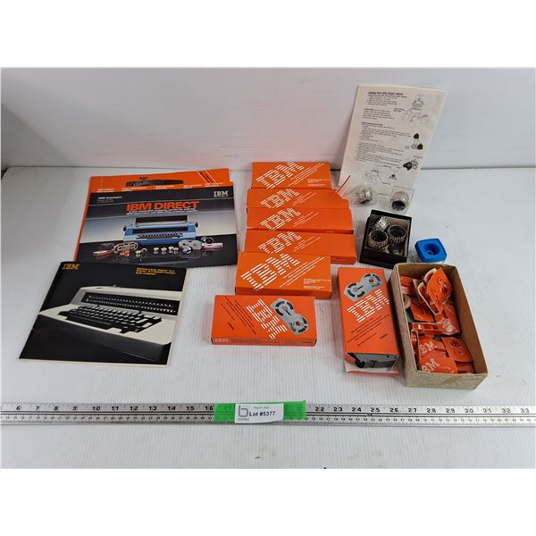 IBM Manuals, High Yield Correctable Film Ribbon, Lift Off Tape, Assorted Supplies