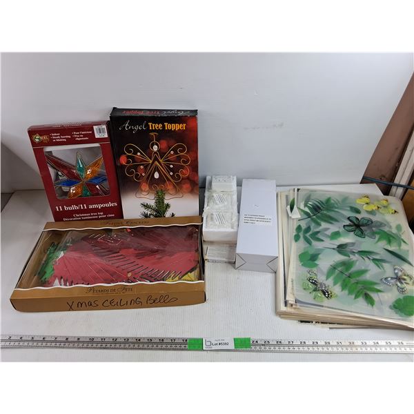 Assorted Christmas Decor, Sonic Plus, Desk Mats & Picture Prints