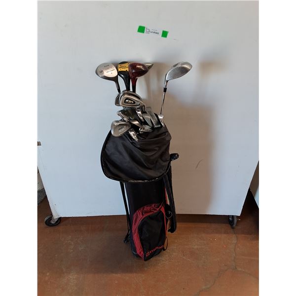 *ProStaff Golf Club Bag & Assorted Golf Clubs - Dunlop, Strata Bloc, Altima III, Misc, PICKUP ONLY