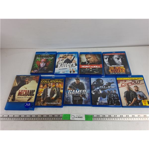 Assorted Blu Ray Movies - Collateral, Cop Out, Hunt to Kill, Misc
