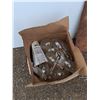 Image 2 : **Large Light Bulbs, File Organizers & Metal Sheet 38" x 9", PICKUP ONLY