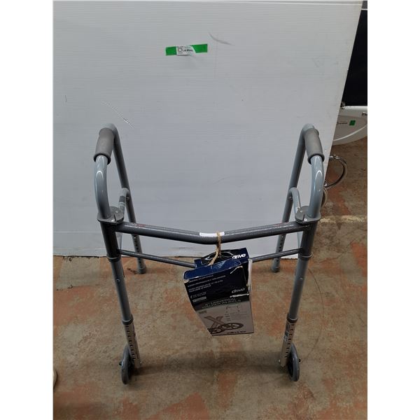 Folding Walker &  Universal Walker Wheels, PICKUP ONLY