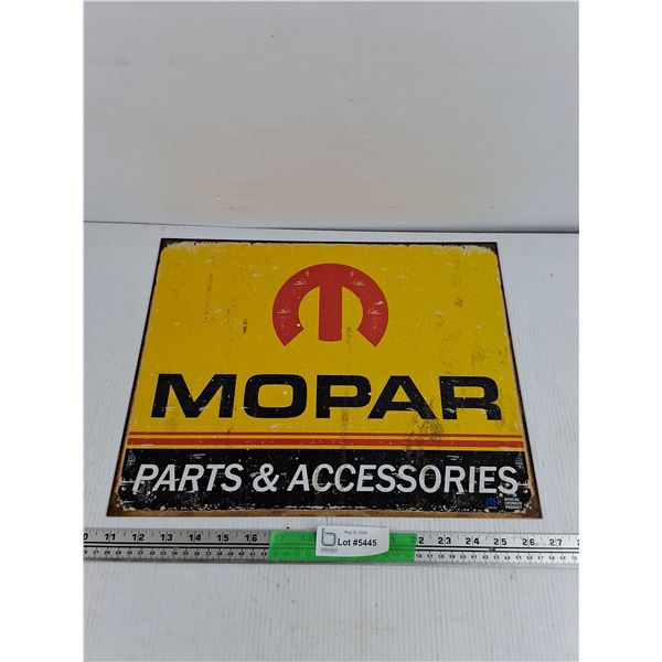 Mopar Metal Sign 16" x 12"