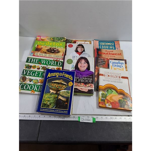 (11) Assorted Cookbooks