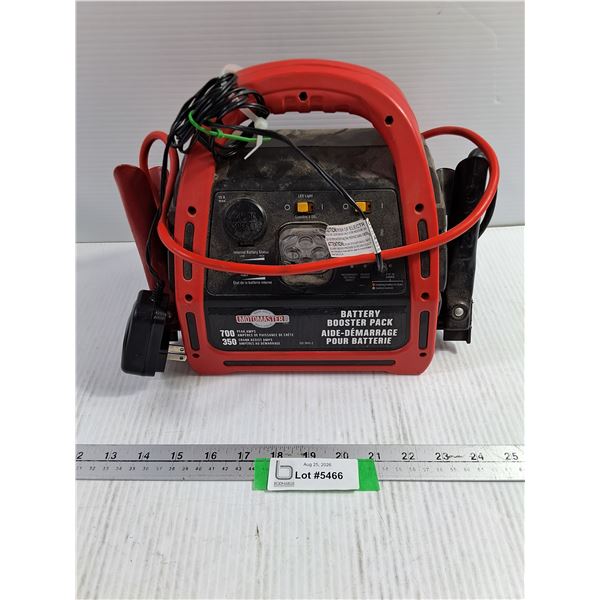 Motomaster Battery Booster Pack - Powers On
