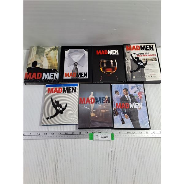 MadMen TV Show Discs - Season 1 to Season 6