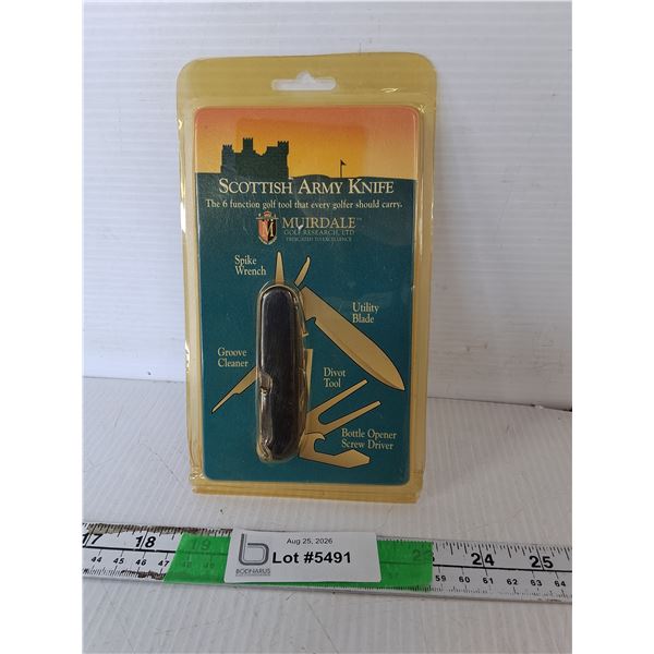Muirdale Scottish Army Knife- Sealed