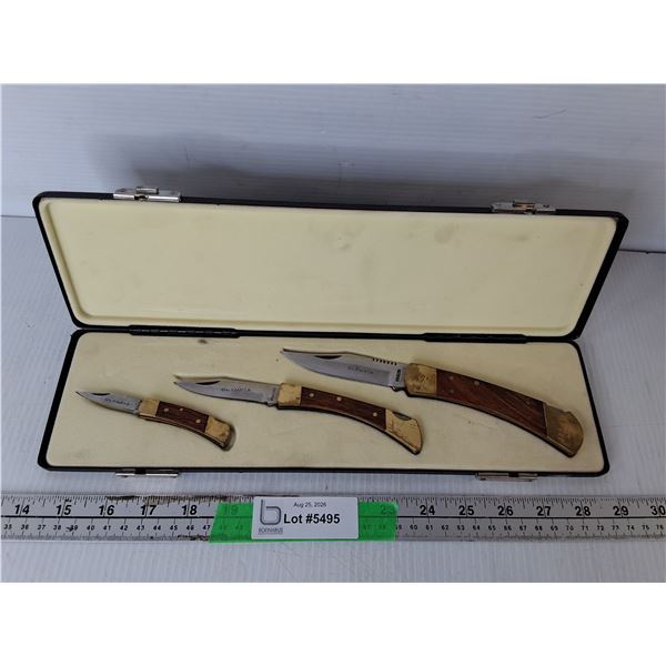 Olympia Pocket Knife Set & Case- One Latch Working