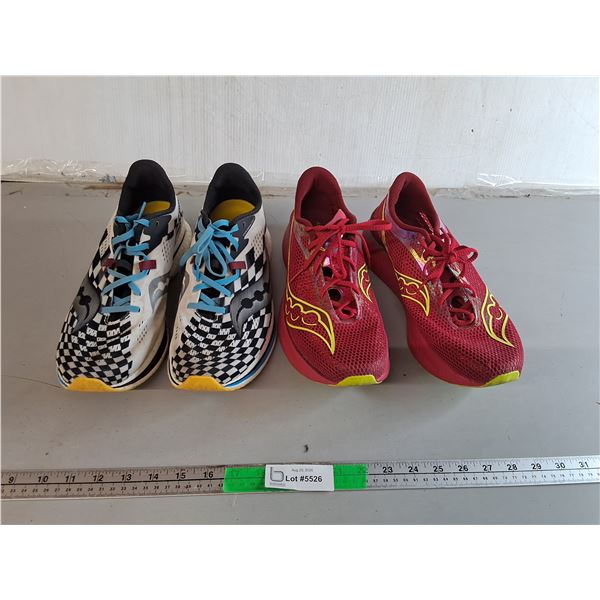 (2) Pairs of Men's Endorphin Runners- 12