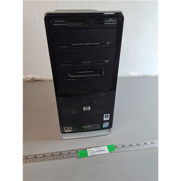 HP Pavilion Computer Tower- No Cord/Untested, Can't Ship