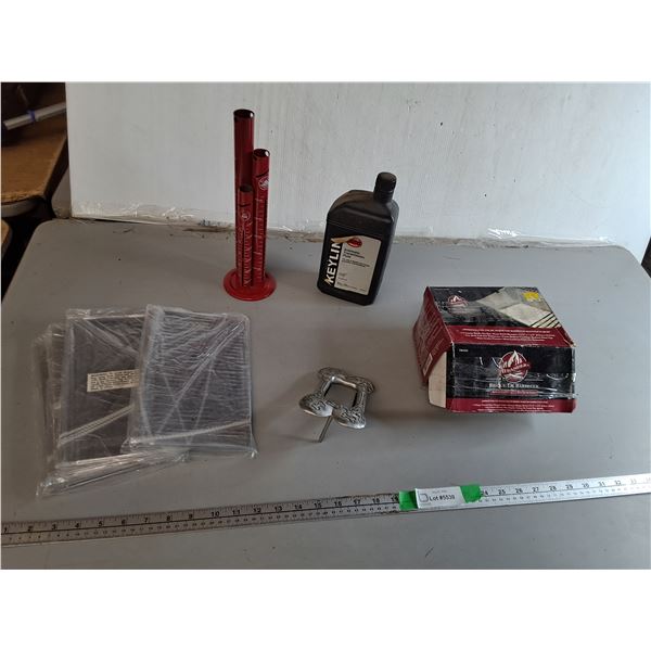 Metal Coin Organizer, BBQ Bricks, Automatic Transmission Fluid, Misc. Can't Ship