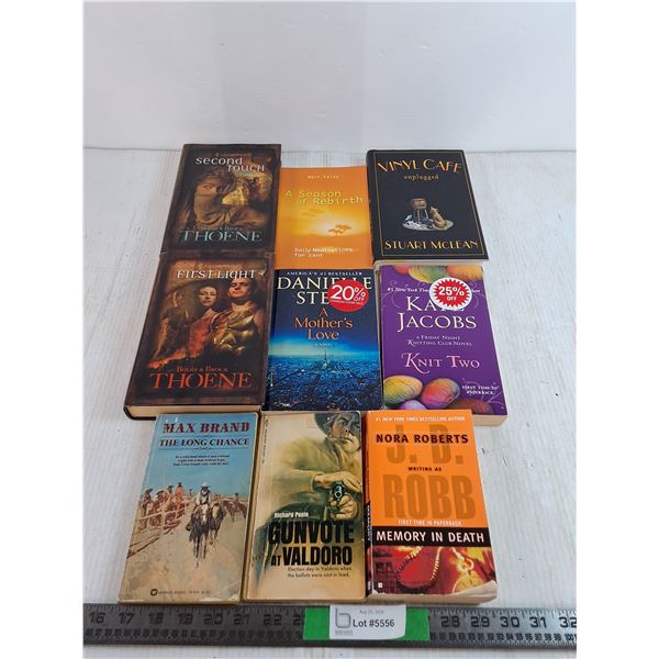 Various Books, Kate Jacobs, Danielle Steele, Nora Roberts