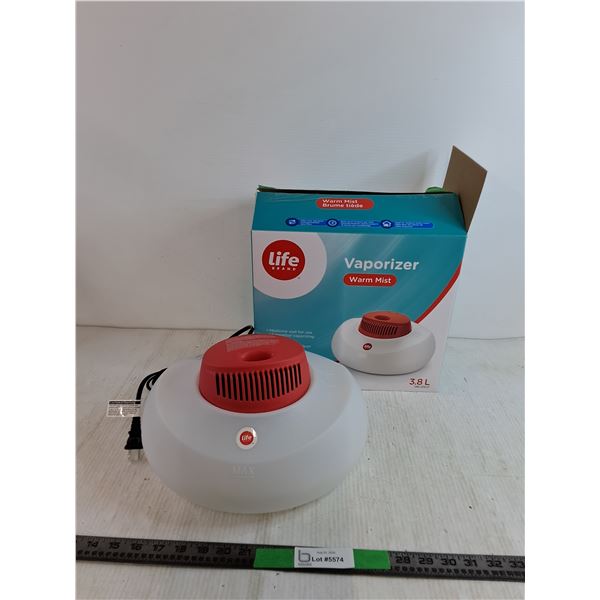 Life Brand Vaporizer Powers On