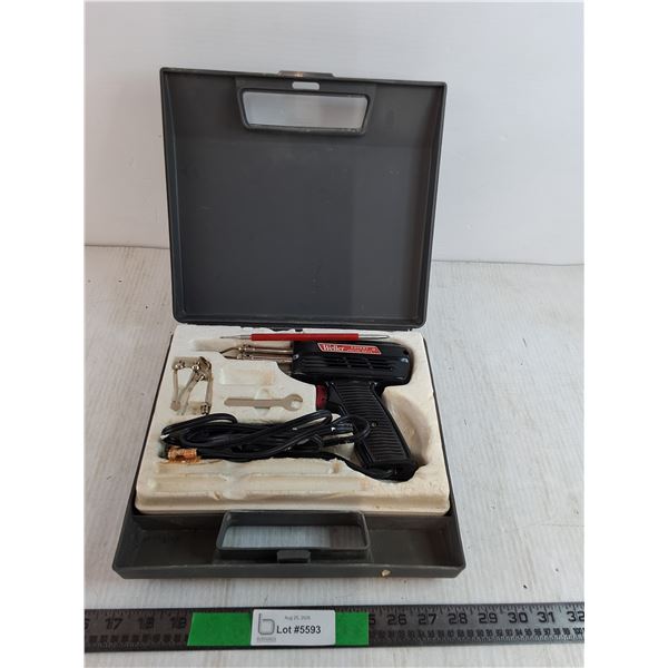 Weller Soldering Gun Powers On