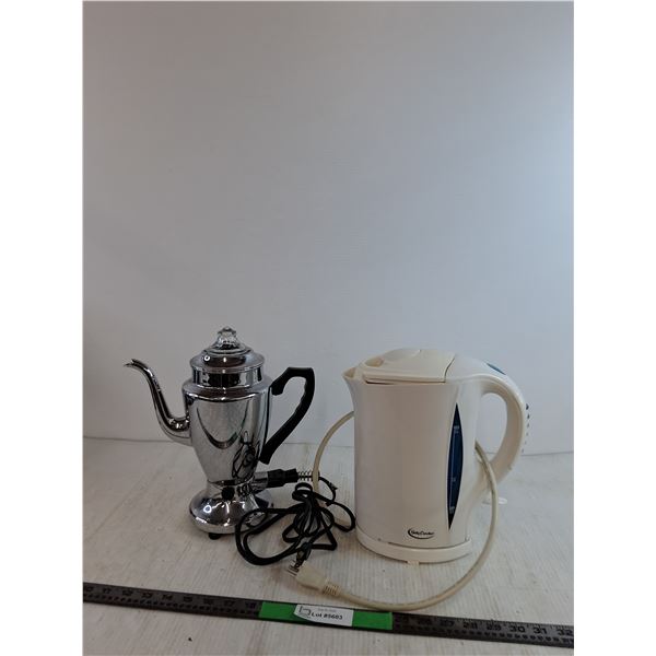 Betty Crocker Electric Kettle and Electric Teapot Powers On