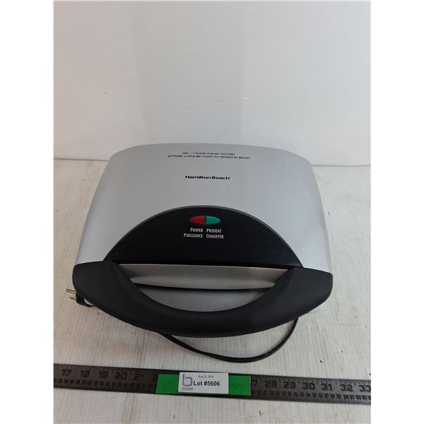 Hamilton Beach Panini Press