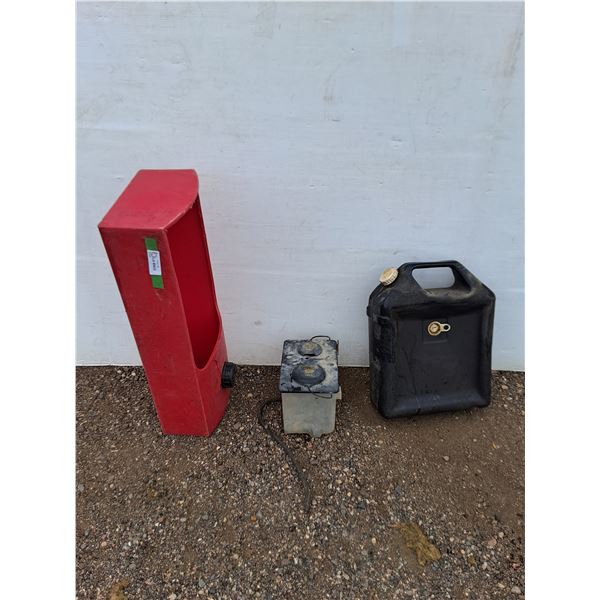 **Oil Drain Can, Washer/Coolant Reservoir, Water Container, PICKUP ONLY