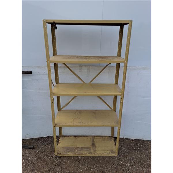 **5 Tier Metal Shelving Unit 70" x 35" x 15", PICKUP ONLY