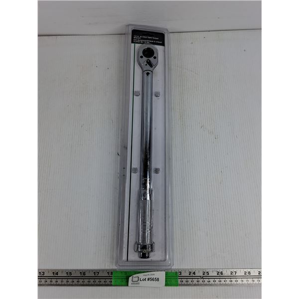 1/2" Drive Click Type Torque Wrench