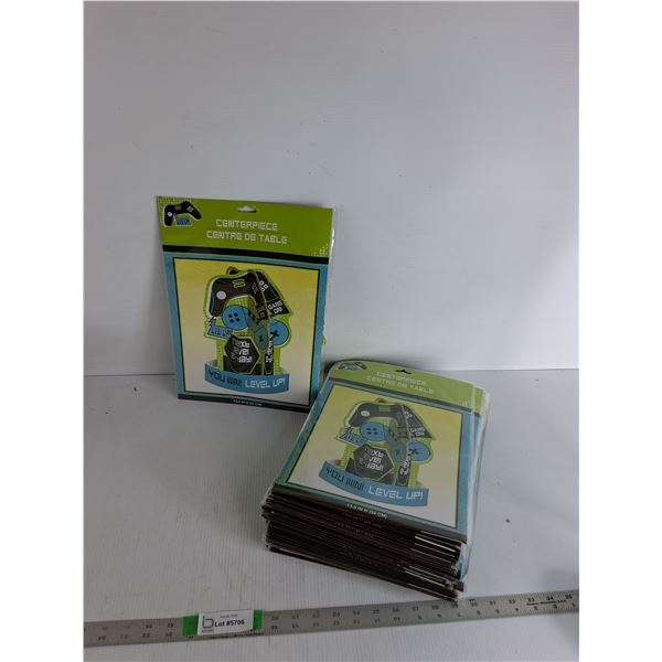 Gaming Themed Table Center Pieces