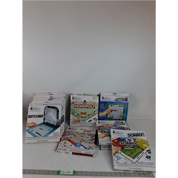 Various Board Games- Battleship, Monopoly, Sorry, Connect 4, Scrabble, All Appear NIB
