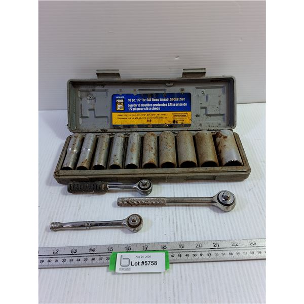Socket Set and Ratchet Wrenches