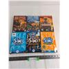 Image 1 : (6) PC Video Games - Deer Hunter, Castle Wolfenstein, Sims