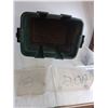 Image 2 : (3) Storage Bins - 1 has Wheels - 16x22x15" Cannot Ship